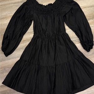 H&M Black Chick Long Sleeve Dress